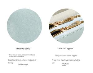 Nuevo Bolso de Mano de PU de Color Sólido para Mujer, Estilo Bandolera, para Verano e Invierno, Gran Capacidad, Doble Cierre, para Teléfono Móvil - Product Image 5