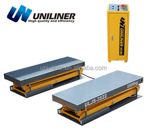 LionLift Pont élévateur à ciseaux à double vérin 3500 kg, élévateur hydraulique pour voitures encastré, multi-tension, certification CE, hauteur 72,8 pouces LNJS-352 - Product Image 1