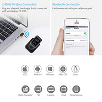 Lecteur de codes-barres portable Symcode MJ-1902 QR 2D avec source lumineuse et interface Bluetooth pour la numérisation de documents en stock