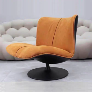 เก้าอี้ผ้าห้องนั่งเล่นที่ทันสมัยพร้อมฐานที่พักแขน - Product Image 3