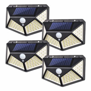 Luces Solares de Jardín con Sensor de Movimiento, Alta Calidad, Precio Económico, 10 Metros, 100 LED, Lámpara LED Impermeable 75 ABS IP65 - Product Image 1