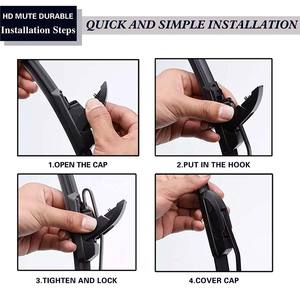 Kction - Nuevo Limpiaparabrisas de Repuesto para Camiones y Autobuses, Tipo U-HOOK, Universal, Plano - Product Image 3