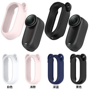 Nueva funda protectora de silicona anticaída portátil deportiva para <span class=keywords><strong>Insta</strong></span> <span class=keywords><strong>360</strong></span> <span class=keywords><strong>GO</strong></span> <span class=keywords><strong>3</strong></span> GO3S funda de cámara para Insta360 Vlog Accesorios - Product Image 6