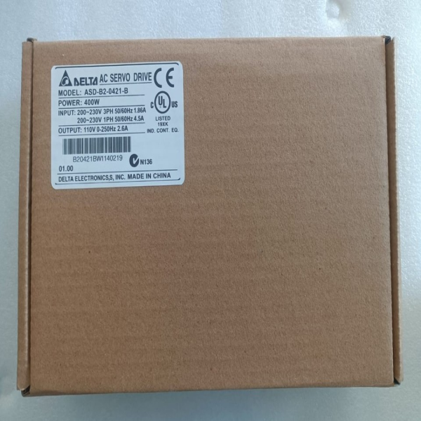 1 Brand New Original Item Asd-b2-0421-b Ac Drive Asdb20421b 400watt Plc