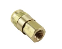 Raccords rapides pneumatiques de type T, norme américaine OEM, robustes, en acier zingué, 200 PSI, pour l'entretien automobile, des camions et des flottes