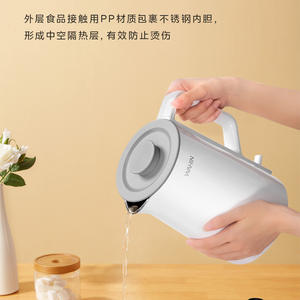 Hervidor Eléctrico Wahin de 1.5L de Capacidad, Interior de Acero Inoxidable 304, Apagado Automático, Protección Contra Ebullición en Seco, Base Giratoria de 360 Grados - Product Image 4