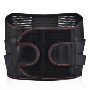 Ceinture de soutien lombaire respirante en acier avec chauffage magnétique pour fixation lombaire, gris et noir, tailles S, M, L, XL - Product Image 5