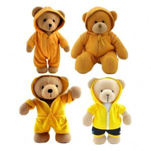 Ours en peluche doux sur mesure 2025, jouet classique en peluche pour bébé, jouet en peluche pour voiture, fabriqué en Chine, en nylon, personnalisable OEM - Product Image 1