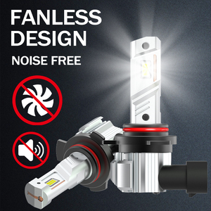 Lâmpada de Neblina <span class=keywords><strong>LED</strong></span> 9012 <span class=keywords><strong>30W</strong></span> 5000LM 6500K Branco Frio HIR2, Lâmpadas <span class=keywords><strong>LED</strong></span> em Tamanho Mini 1:1, Plug and Play Sem Fio, Pronto para Canbus, Sem Ventilador - Product Image 1