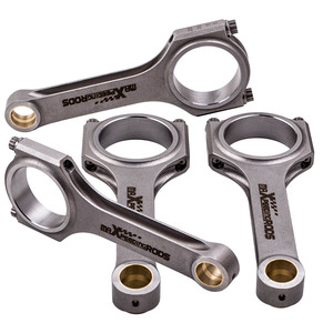 <span class=keywords><strong>MaXpeedingrods</strong></span> 4 bielles pour VW Golf MK4 Passat Audi TT 1.8T 144mm axe de 19mm boulons ARP - Product Image 2