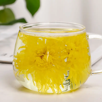 Thé de chrysanthème doré biologique en fleurs, thé chinois royal séché en vrac de qualité supérieure en emballage en vrac