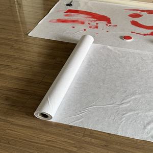 Feuille de peinture écologique imperméable pour peintres en plastique auto-adhésif moderne Protection de surface Carreaux de sol Couverture Polaire - Product Image 1