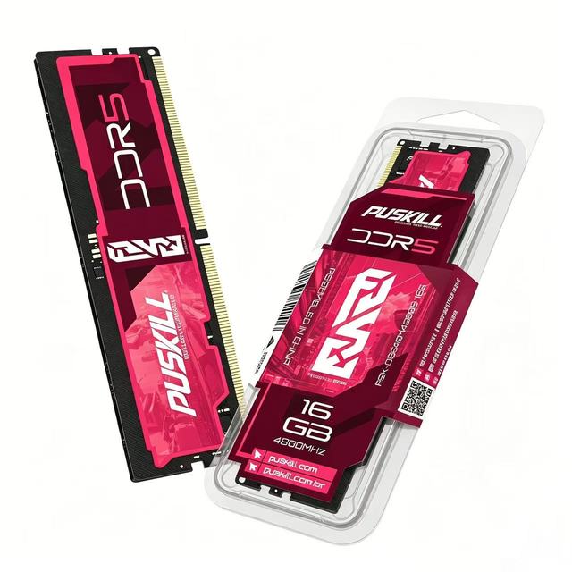 PUSKILL Safe Steady DDR5 RAM 4800MHz 5600MHz 5200MHz 6000MHz 16GB/32GB /8GB Desktop Memory ram
