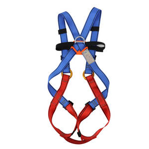 ANT5PPE สายรัดนิรภัยป้องกันการตกแบบเต็มตัวสําหรับเด็กสากลพร้อม D-Ring บนหลังและขาหัวเข็มขัดจับพันธุ์ - Product Image 1