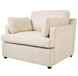 Fauteuil d'appoint surdimensionné Mirod - Coussins d'accoudoirs confortables, style neutre polyvalent, design élégant pour salon et chambre à coucher - Product Image 5