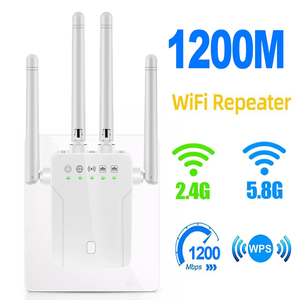 1200Mbps Không Dây Wifi Repeater Wifi Extender Wifi Booster 2.4G/5G Mạng Khuếch Đại 360 ° Bảo Hiểm Đầy Đủ Tín Hiệu Cho Văn Phòng Nhỏ - Product Image 6