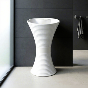 Lavabo sur pied de qualité supérieure, design arabe et indien, plusieurs couleurs disponibles - Product Image 2