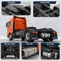 Camion tracteur diesel SITRAK G7S 6x4 530HP d'occasion avec couple élevé pour la logistique transfrontalière SITRAK 6*4 Rapport de vitesse 2.85