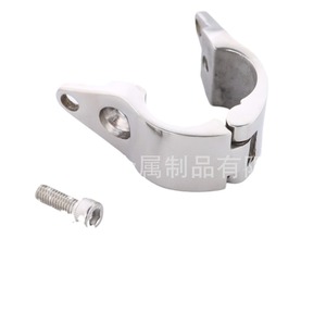 Abrazadera de Acero Inoxidable 316 para Tubo de Barco de 32 mm, Herraje Marino para Toldo Bimini - Product Image 1