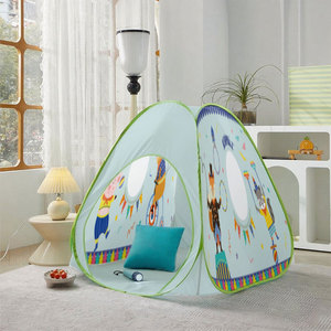 Kenpuaz Kids Play <strong>Tent</strong> Portable Indoor &amp; Outdoor Fabric Play House Toy <strong>Tent</strong> Cute Dome Design Polyester Material for <strong>Children</strong> - Product Image 5