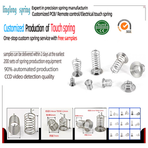 Interrupteur à bouton-poussoir à ressort Hongli Shenzhen, fabricant <span class=keywords><strong>de</strong></span> ressorts <span class=keywords><strong>de</strong></span> compression en acier inoxydable personnalisés HL-C1052 pour voitures et usage domestique - Product Image 6