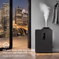 Diffuseur de parfum 1000 ml, diffuseur pour hôtel couvrant 6000 pieds carrés, diffuseur d'huiles essentielles sans eau à air froid pour aromathérapie