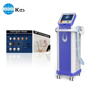 Kes Painless newest beauty spa professional laser hair removal diode laser 808nm smart diode laser hair removal machine