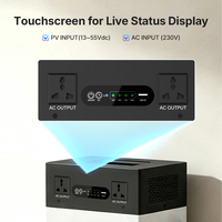 Centrale Électrique à Onde Sinusoïdale Pure VoltaNest 1000W 2009Wh Rechargeable Solaire MPPT, Générateur Portable OEM pour le Camping et la Sauvegarde Domestique