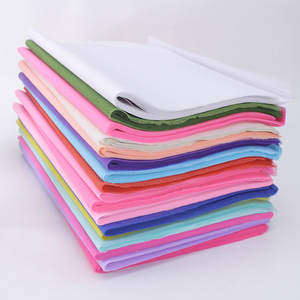 Matériau d’emballage de fleur en <span class=keywords><strong>papier</strong></span> de coton de couleur unie doublé de <span class=keywords><strong>papier</strong></span> d’emballage - Product Image 2