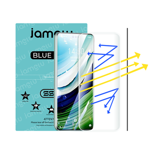 Protector de pantalla de película de <span class=keywords><strong>hidrogel</strong></span> de luz azul para <span class=keywords><strong>iPhone</strong></span> 16 12 <span class=keywords><strong>Pro</strong></span> <span class=keywords><strong>Max</strong></span> Plus Mini 11 X Xs Xr 8 7 SE2 9H TPU 2.5D antichoque - Product Image 1