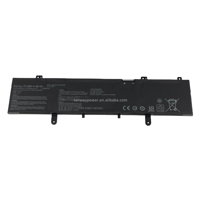 B31N1632 11.52V 42Wh Laptop Battery Replacement for ASUS Vivobook 14 X405 X405U X405UA 3ICP5/57/81 0B200-02540000