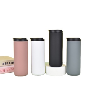 450ml Double Wall Stainless Steel Vacuum 12-24 Hours Thermal Insulation Classic Customized Color <b>Coffee</b> Travel Mug Tumbler Lid - Product Image 1