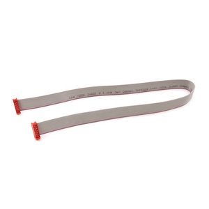 Kabel Pita Datar PVC 28AWG 14pin IDC Konektor Mikro Merah 1.27mm Terjangkau Kustom YZCONN - Product Image 6