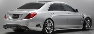 Nuovo Kit Carrozzeria <span class=keywords><strong>Mercedes</strong></span> Classe <span class=keywords><strong>S</strong></span> W222 Aggiornato Stile WD con Spoiler Anteriore/Posteriore e Minigonne Laterali - Product Image 5