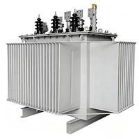 Transformateur de distribution triphasé immergé dans l'huile haute tension 100kVA 125kVA 160kVA 200kVA 500kVA 110V 220V 380V 440V