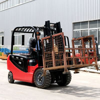 Chariot élévateur tout-terrain robuste CPCD15 pour les installations de transformation agricole et les opérations de stockage en ferme