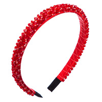 Nouvelle mode bandeaux de luxe en strass bandeau en perles de cristal avec diamants accessoires de cheveux pour femmes