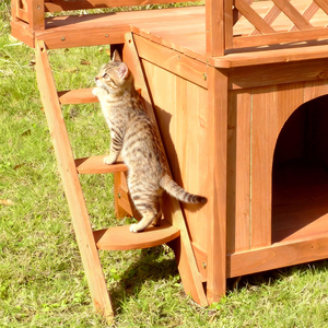 Holz-Hundezimmer Unterstand Maßgefertigte Größe Massivholz-Raum mit Aussicht Hundehütte - Product Image 3