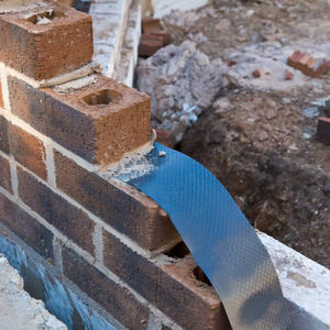 Membrane imperméable en polyéthylène gaufré DPC à <span class=keywords><strong>prix</strong></span> avantageux, 110 mm, 250 mm, 300 mm, pour la protection contre l'humidité du <span class=keywords><strong>sol</strong></span> - Product Image 2