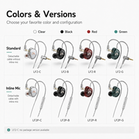 Auriculares con cable OEM personalizados, híbridos con armadura dinámica, interfaz de 3,5 mm, auriculares HiFi para música, cable intercambiable, molde privado
