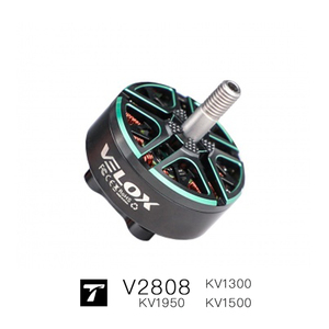 Motor sin Escobillas T-MOTOR VELOX V2808 KV1300 KV1500 KV1950, Motor Eléctrico sin Escobillas para Drones de Carreras FPV - Product Image 2