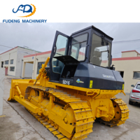 Bulldozer Shantui SD16 Usado de Alta Calidad con Capacidad de Aplicación de Aserrín de 5 Metros Cúbicos y Motor en Buen Estado, Disponible para la Venta