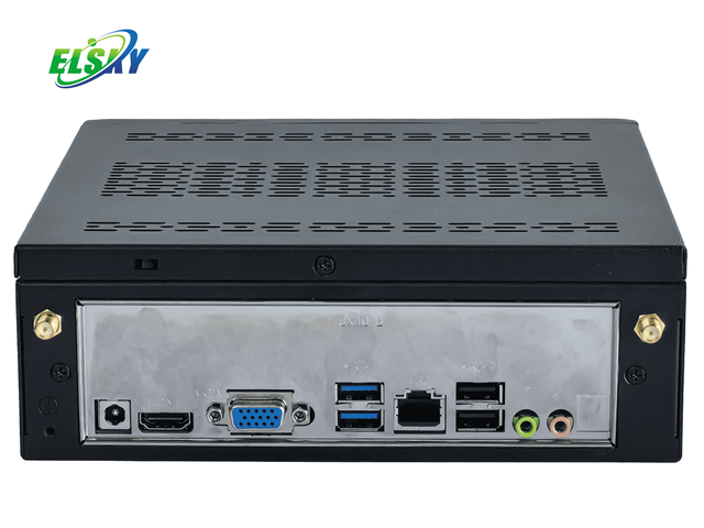 New LGA1700 Industrial Mini PC Supports Intel 14th/13th/12th Gen Core I9/I7 CPU H610 64GB DDR4 M.2 NVMe 4K Display