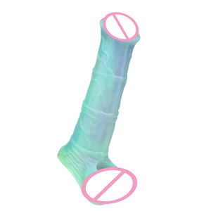 2024 Nieuwe Ontwerp 7.8 Xxx Penis Mouw Extender Siliconen Paard Dildo Vergroting Fantasie Seksspeeltjes Voor Mannelijke Kunstmatige Staven - Product Image 3