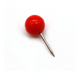 Chất Lượng Cao Đầy Màu Sắc 4*15Mm Bản Đồ <span class=keywords><strong>Pin</strong></span> Bóng Hình Bản Đồ <span class=keywords><strong>Pin</strong></span> Nhựa Ngọc Trai Đầu Pins Cho May Thủ Công Phụ Kiện Và Trường Học Văn Phòng - Product Image 4