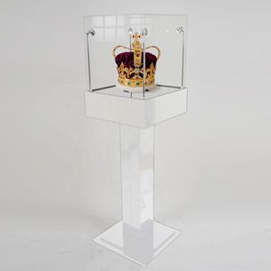 Оптовая продажа обуви больших напольная стойка дисплея промотирования витрина акриловый дисплей плинтус для выставок - Product Image 1