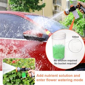 Peaktop 8 cách phun mô hình nước bọt Súng vườn <span class=keywords><strong>Hose</strong></span> vòi phun, vườn <span class=keywords><strong>Hose</strong></span> súng phun - Product Image 4