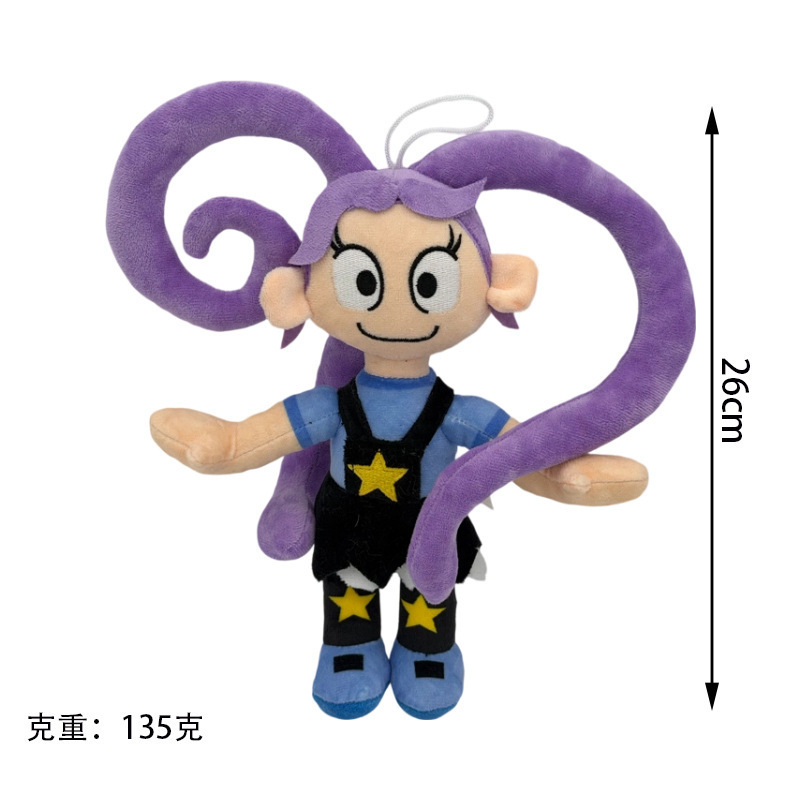 Fille au manteau bleu aux longs cheveux bouclés avec une corde