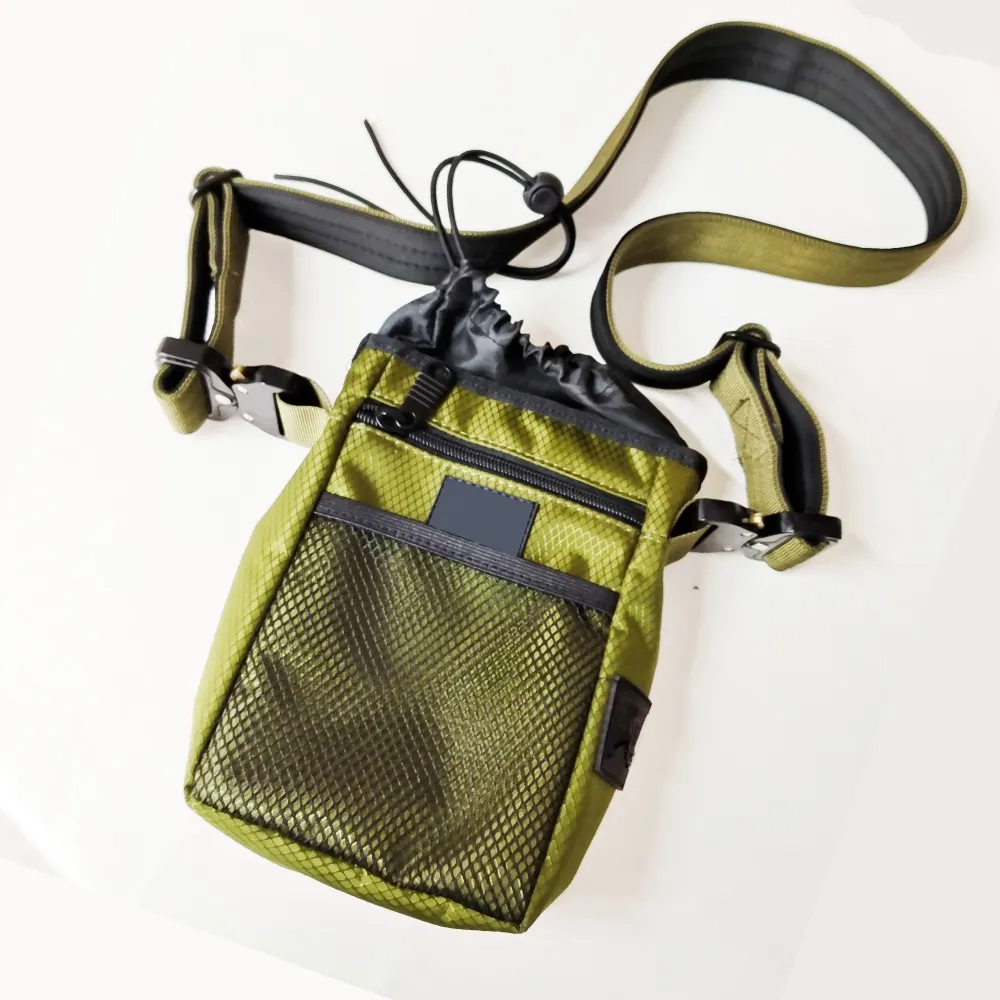 Bel kemeri omuz askısı 2 yolu giymek dahili dışkı torbası dağıtıcısı köpek bakımı eğitim çantası