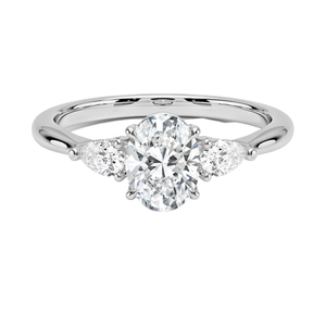 White Silver Color <b>Crystal</b> Engagement <b>Ring</b> Elegant Bridal Proposal Jewelry Fashion Wedding Gift <b>Ring</b> for Women Anniversary <b>Ring</b> - Product Image 2